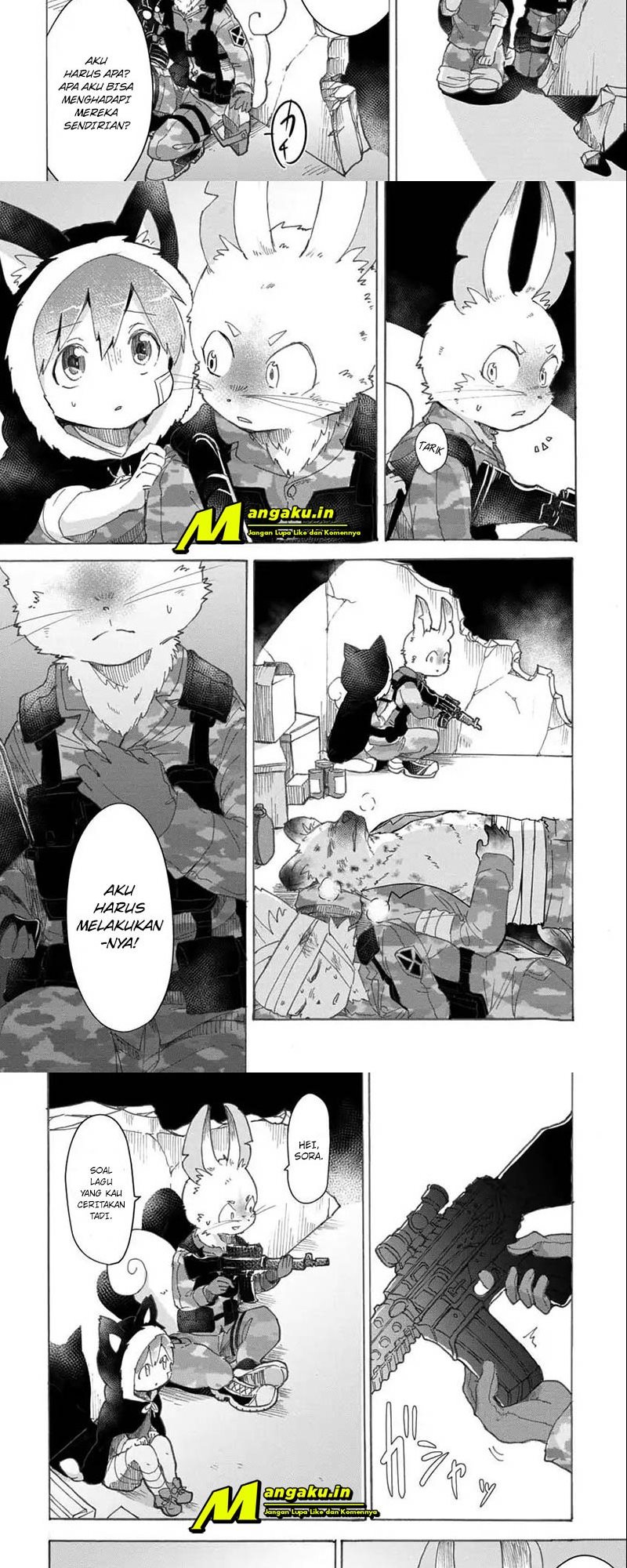 The Wolf Child Sora in the War Zone chapter 1